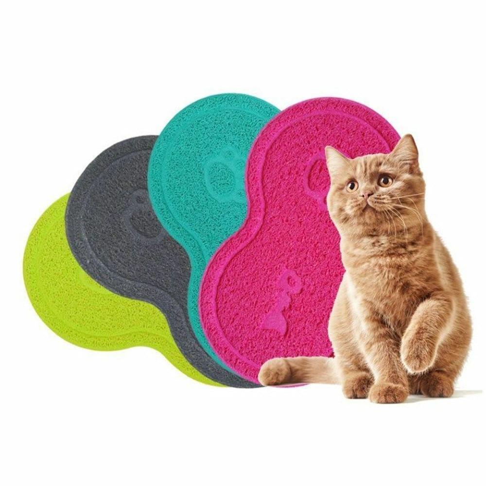 Buy 1pcs Pet Dog Cat Feeding Mat PVC Food Feed Placement Cat Toilet Mat