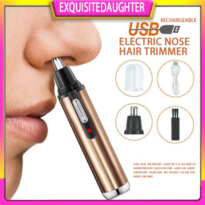 Electric nose hair trimmer men's shaving nose hair device men to shave
