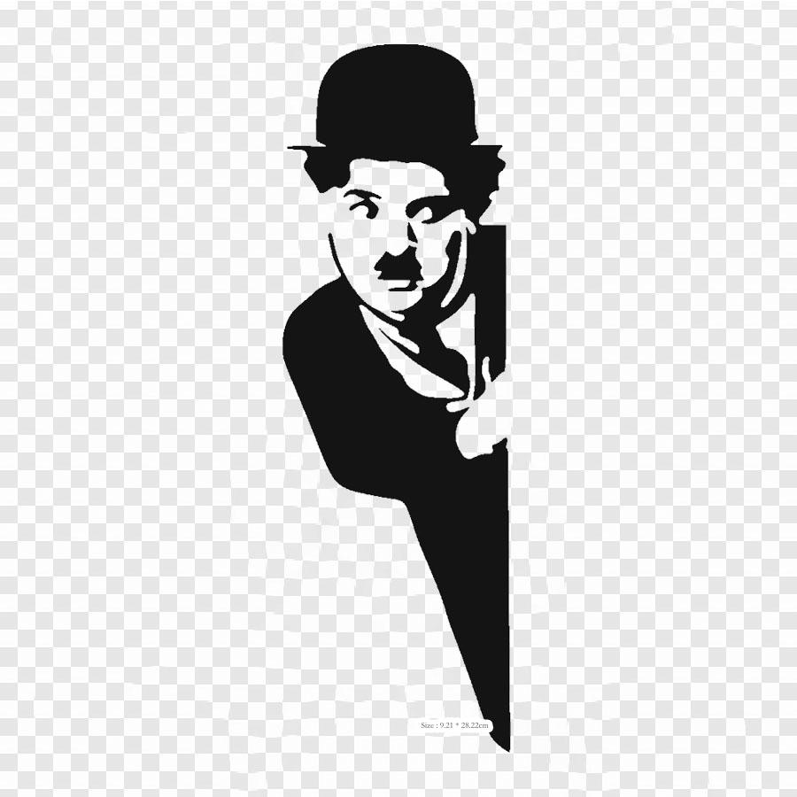 Kaufe Charlie Chaplin Schablone Charlie Chaplin The Tramp Iron on Heat