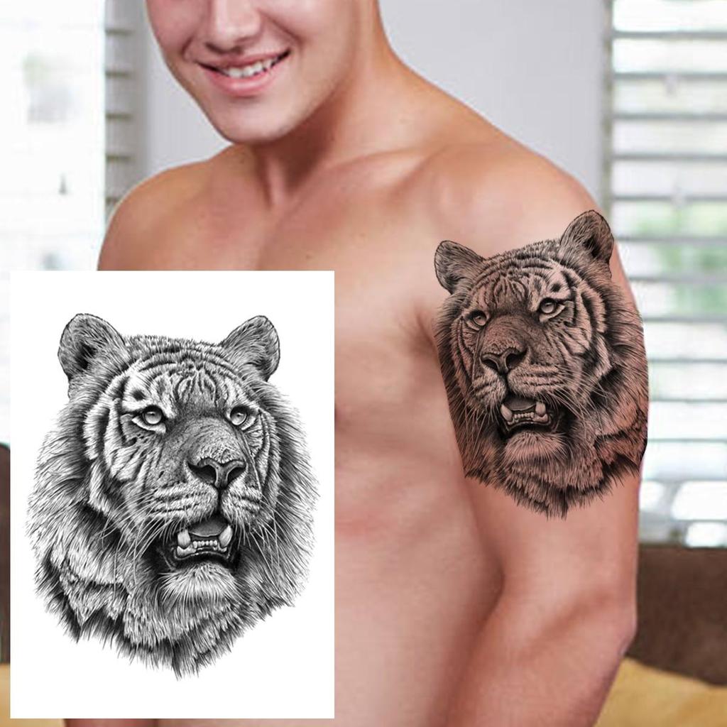 Kompass Löwe Temporäre Tattoos Für Männer Frauen Erwachsene Tiger Wolf Dämon Tattoo Aufkleber Gefälschte Geometrie Blume Schwarz Tier Tatoo Aufkleber Günstig Kaufen — Preis, Kostenlose Lieferung, Echte Bewertungen Mit Fotos — Joom 1024_x_1024_jpg