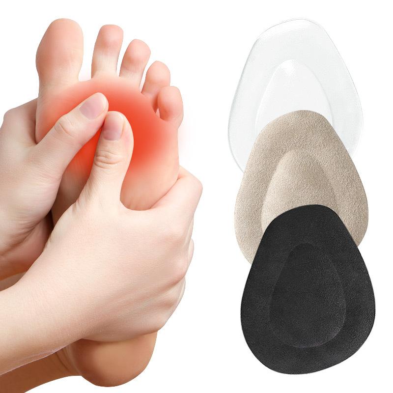 Cheap Women Forefoot Pads Silicone Insoles Gel Foot Pads Anti Slip Shoe