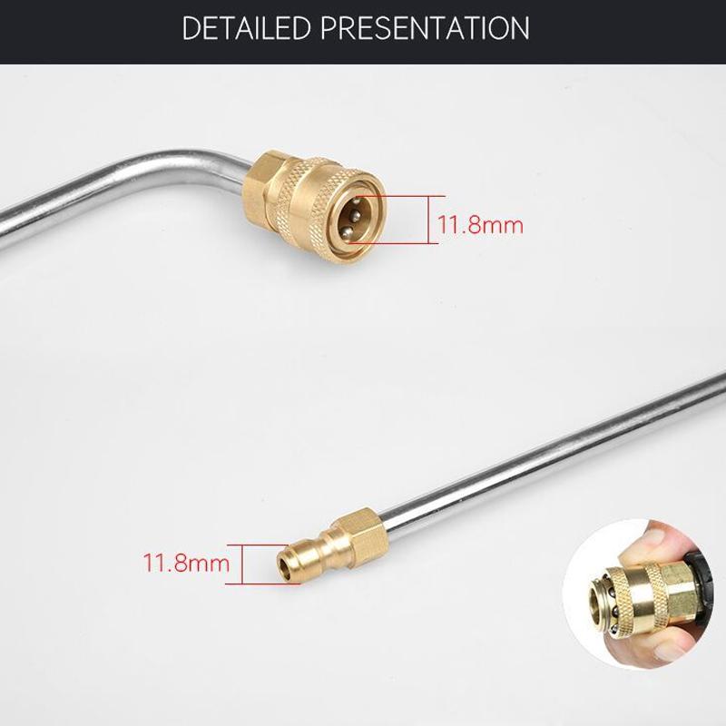 Cheap Cleaner Lance Wand 17cm 1/4in Quick Connect Pressure Washer Elbow