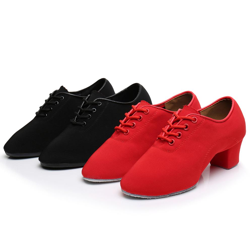 Cheap Oxford Cloth Modern Dance Teacher Shoes Latin Dance Shoes Jazz