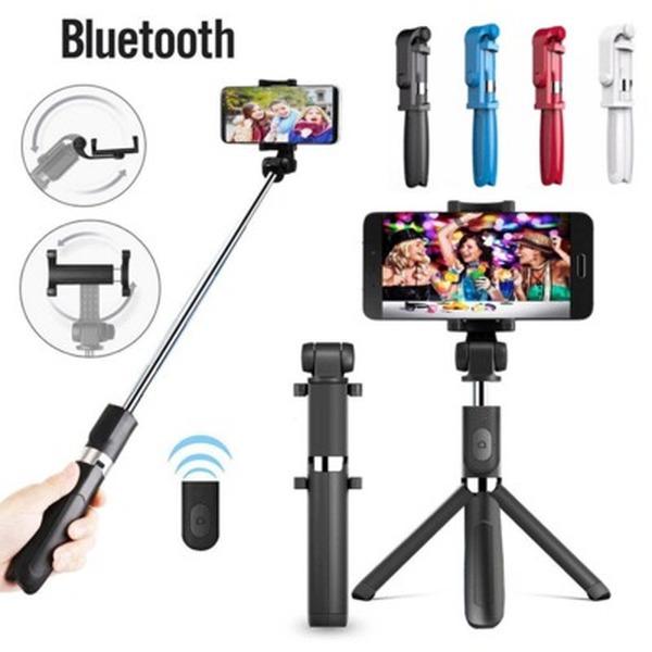 Buy Multitaction Extendable Handheld Selfie Monopod Tripods Bluetooth Remote Shutter at