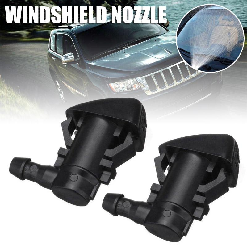 Buy Mayitr 2pcs Windshield Wiper Spray Jet Washer Nozzle for Jeep Grand