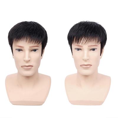 Do you know where has top quality black male hair style at lowest prices and best services? Lackingone Handsome Men S Short Brown Mixed Cosplay Natural Hair Wigs Wig Color Black Buy At A Low Prices On Joom E Commerce Platform