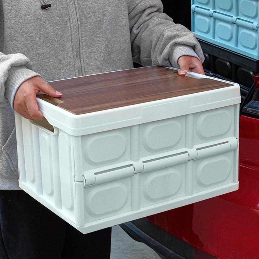 Portable Wooden Cover Folding Finishing Box 30L Car Storage Box günstig kaufen — Preis