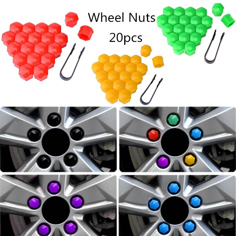 Bolt & Nut Covers Accessories Hamimelon 4 x Car Auto Wheel Bolt Nut