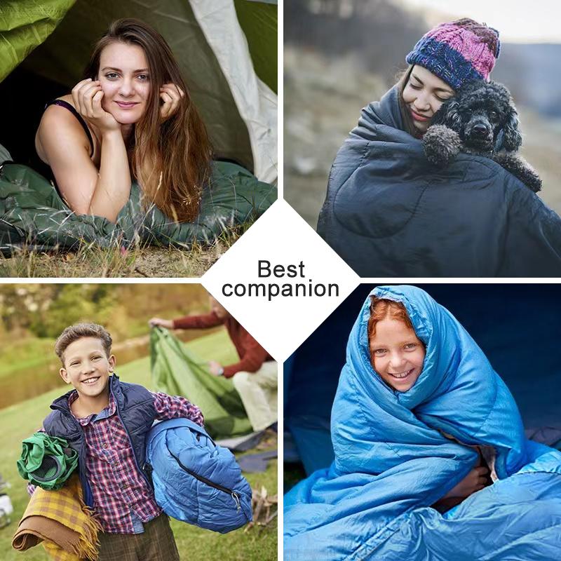 Cheap Waterproof Lightweight Camping Sleeping Bag 4 Season Warm Cold