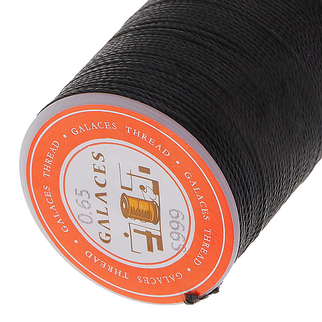 Buy Leather Sewing Waxed Polyester Cord Thread Hand Stitching Craft