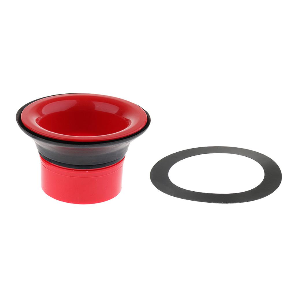 Buy 1 Piece Bass Drum Port Hole Kit Enhancer for Percussion Parts White