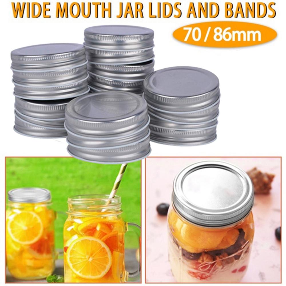 Kitchen Leak Proof Anti Rust Canning Lids Glass Bottle Mason Jar Lids