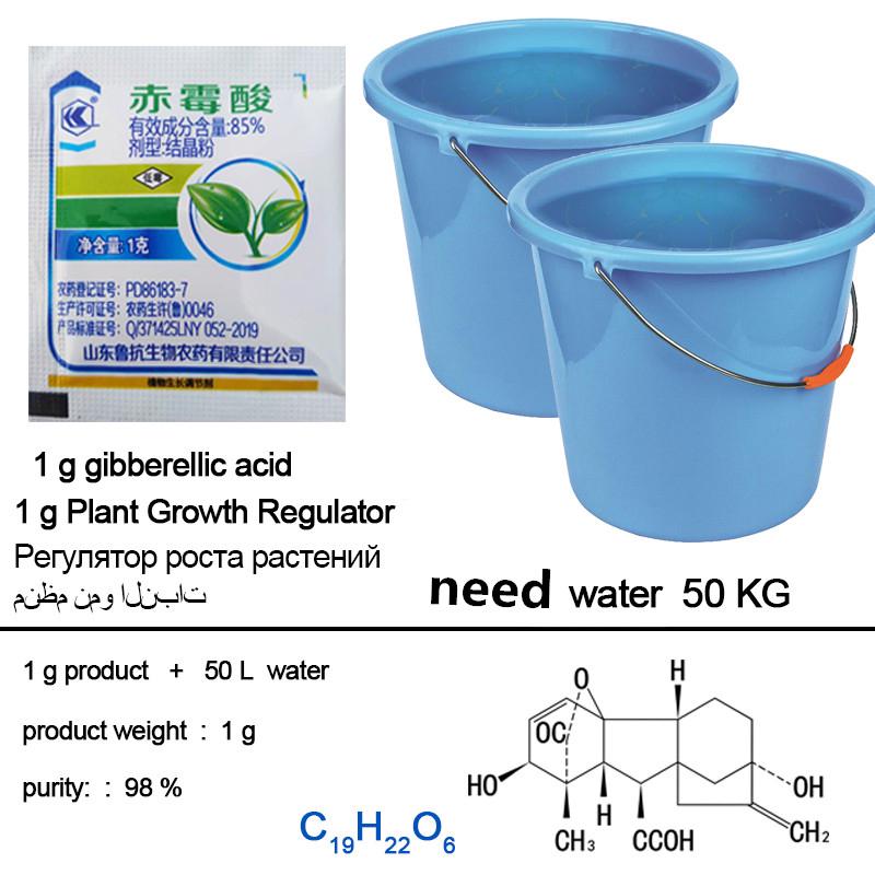 Buy 1G Concentrate Gibberellic Acid Plant Growth Regulator Fertilizer Increase Grow at