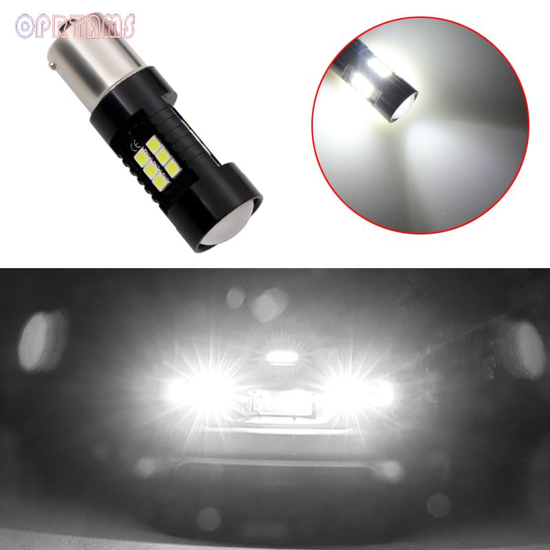 Buy 1 Pcs Car LED Reversing Light Black 1156 3030 21 Lamp LED Turn