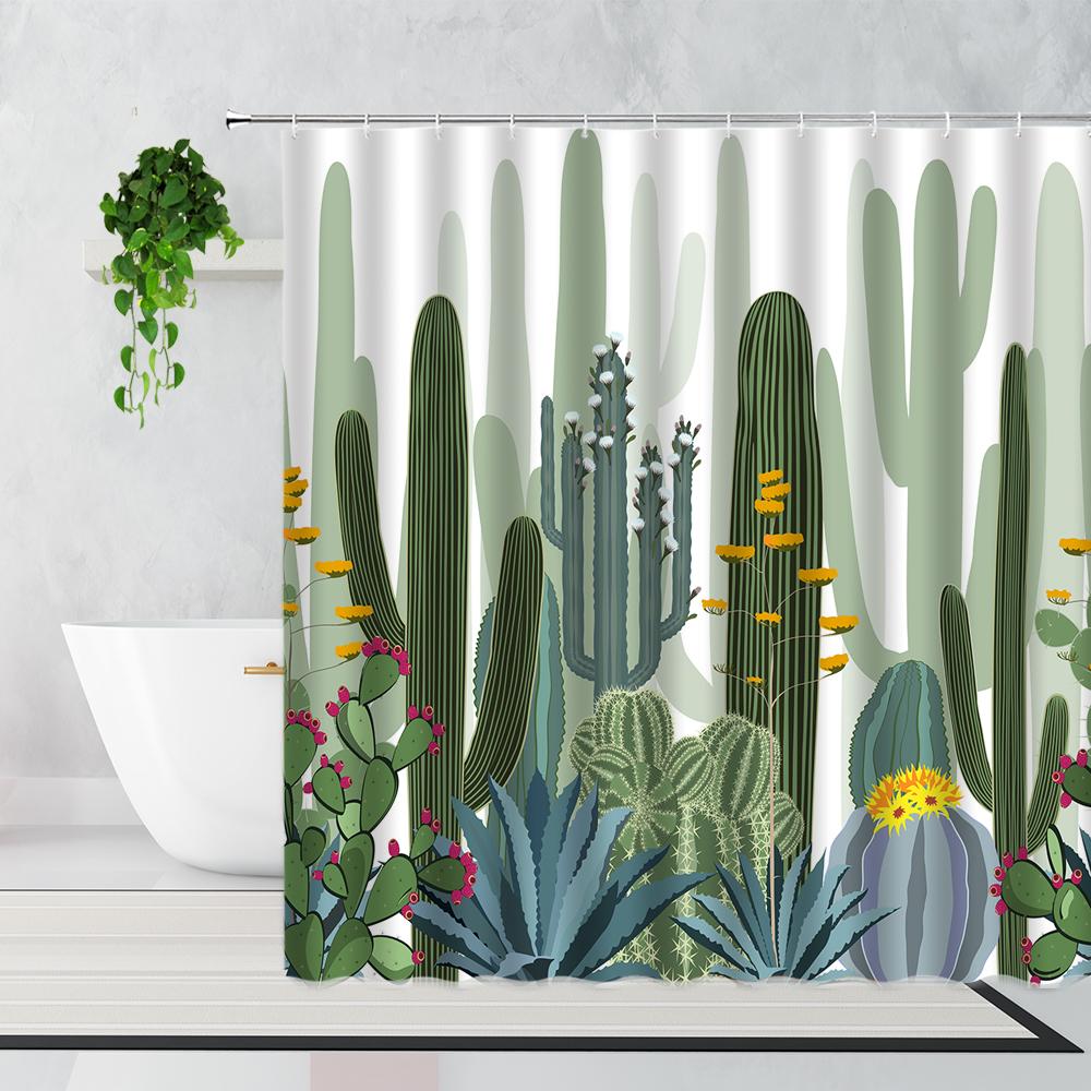 Cheap Home Decor Tropical Desert Plants Decor Background Waterproof