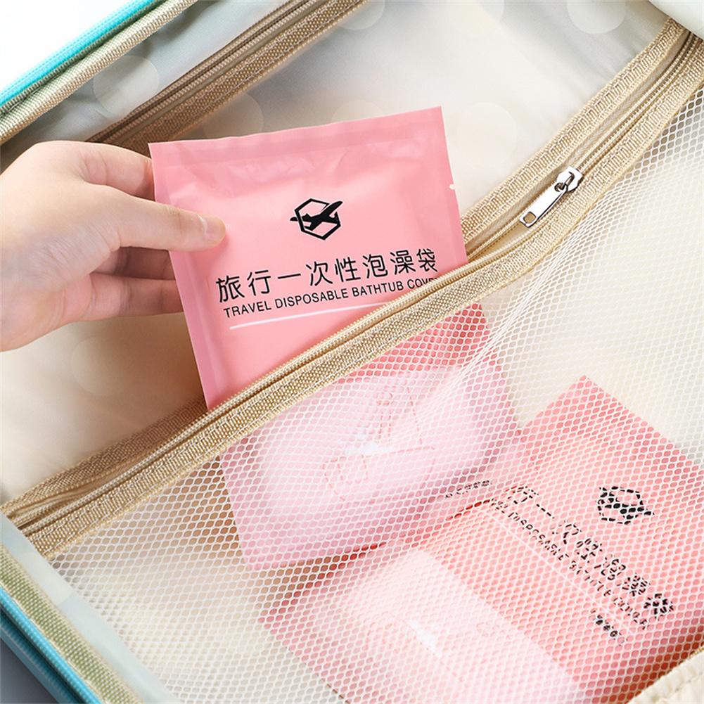 Buy Portable Travel Hotel Bathtub Disposable Bath Bag Bath Bucket Bath