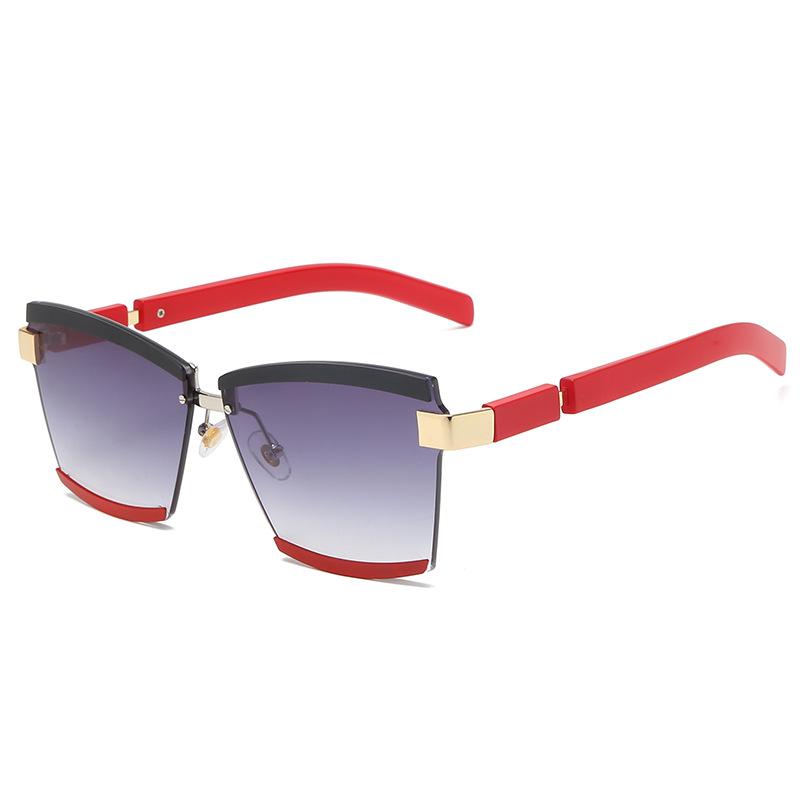 Buy Rimless Luxury Sunglasses Square Women Inspired Multi Tinted