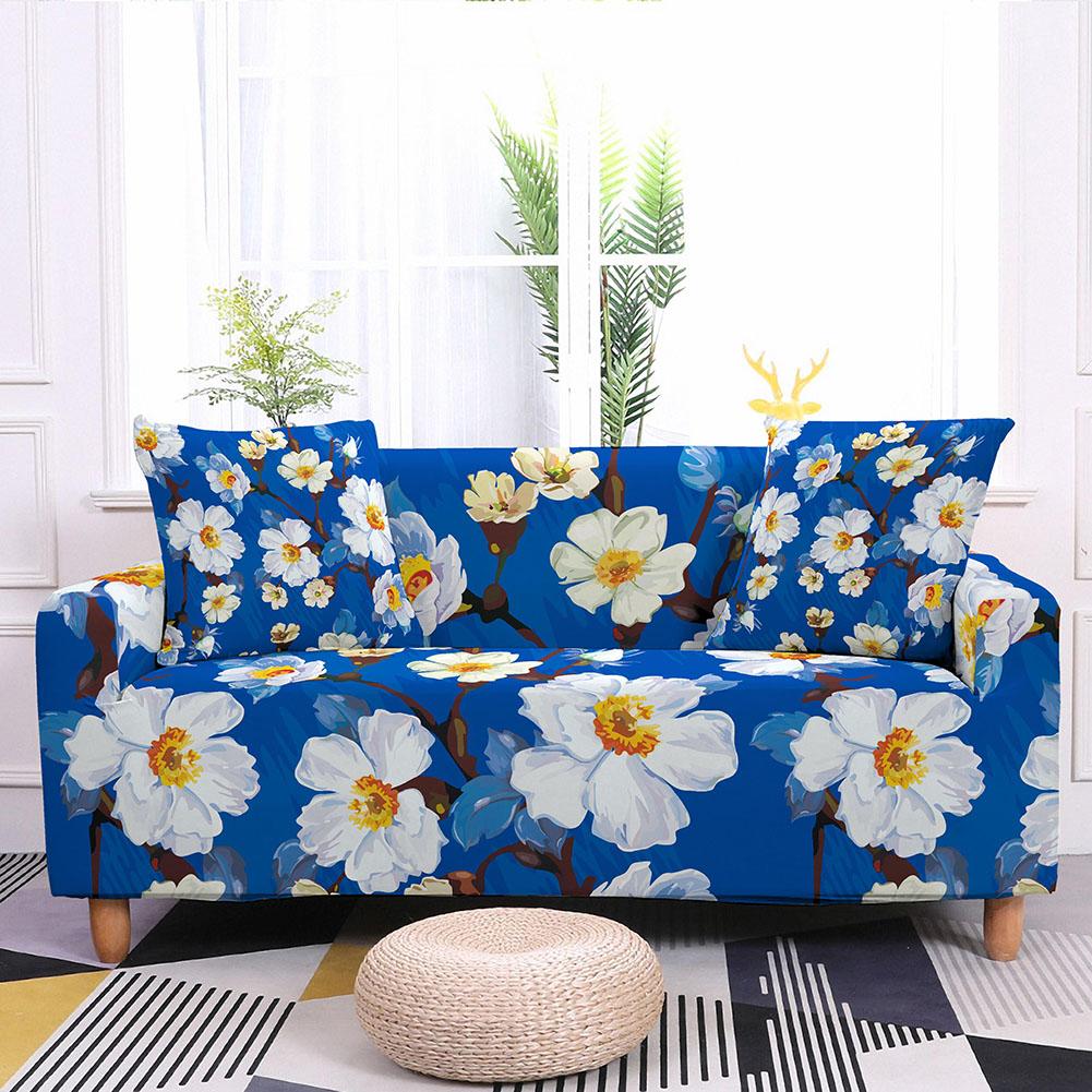 Cheap Elastic Sofa Covers for Living Room Flower Print Stretch Sofa