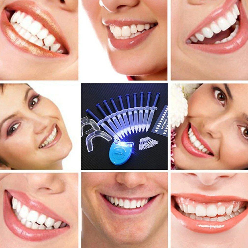 Buy Cold Light Tooth Whitening Kit LED Blue Tooth Whitening System 10