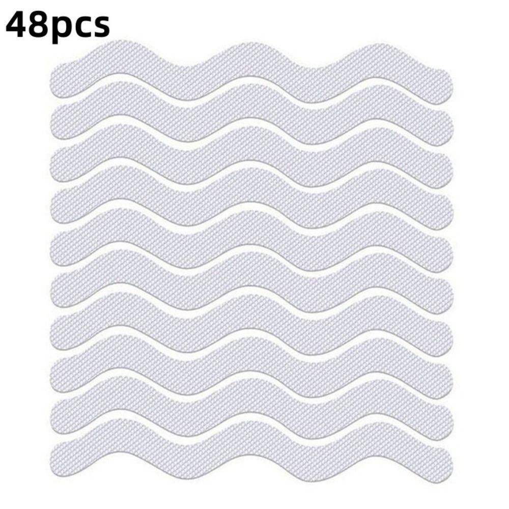 Swimming Pool PEVA Shower Safety Strips Non Slip Tape Stair Steps Pad Anti Slip Strips the