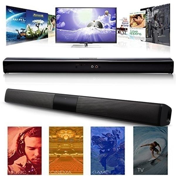 Meeting Room Bluetooth Soundbar 4 Speaker Sound Bar Music Stereo