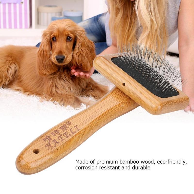 Pet Dog Hair Comb Healthy Massage Grooming Cleaning Brush Shedding Hair