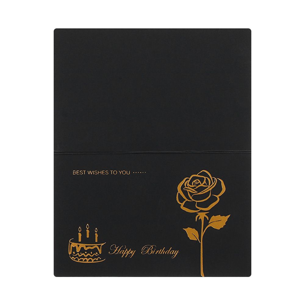 Cheap Notecards Black Exquisite Business Activity Wish Card Greeting