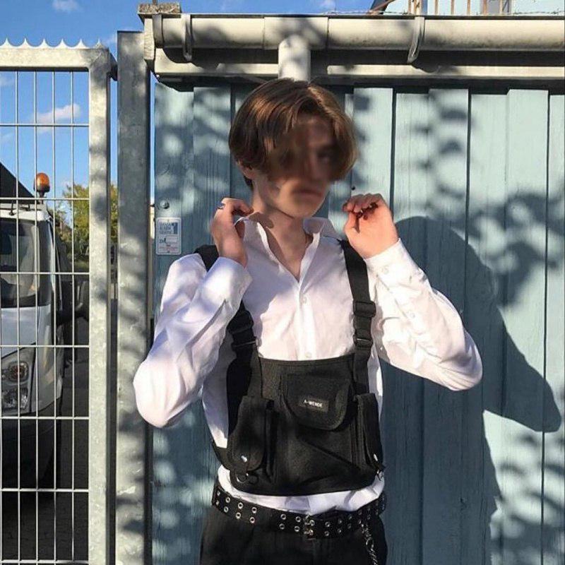 Cheap Chest Rig Waist Bag Streetwear Functional Tactical Chest Bag