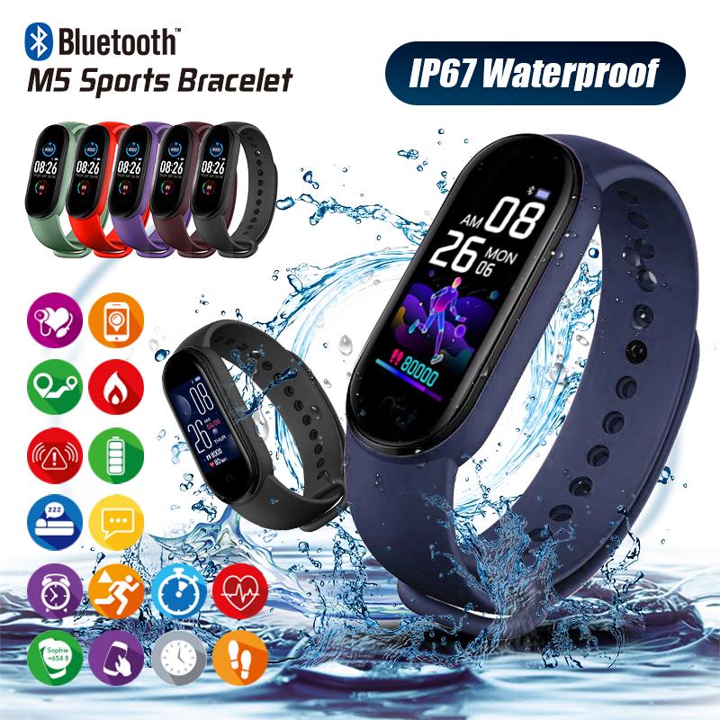 Buy M5 Smart Bracelet Band Wristband New Label Fashional Portable