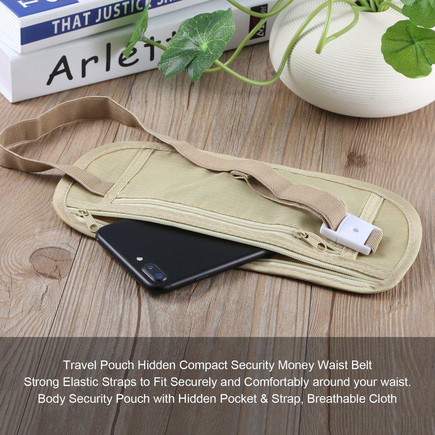 Buy LLKDurable Lightweight Travel Pouch Hidden Compact Security Money
