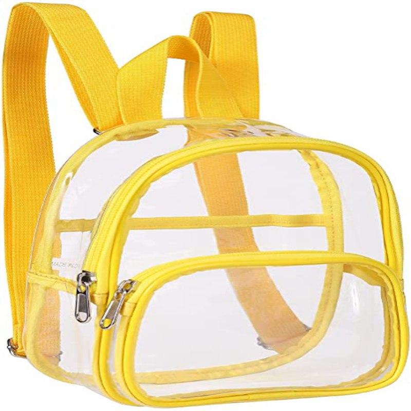 Cheap Outdoor Clear Backpack With Adjustable Strap For Camping Hiking Traveling Waterproof