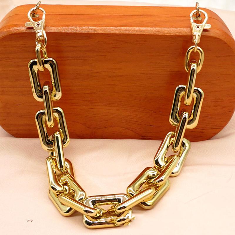 Buy Handle Chain Bag Decor Solid Replacement Chain Detachable Parts Bag Accessory at affordable