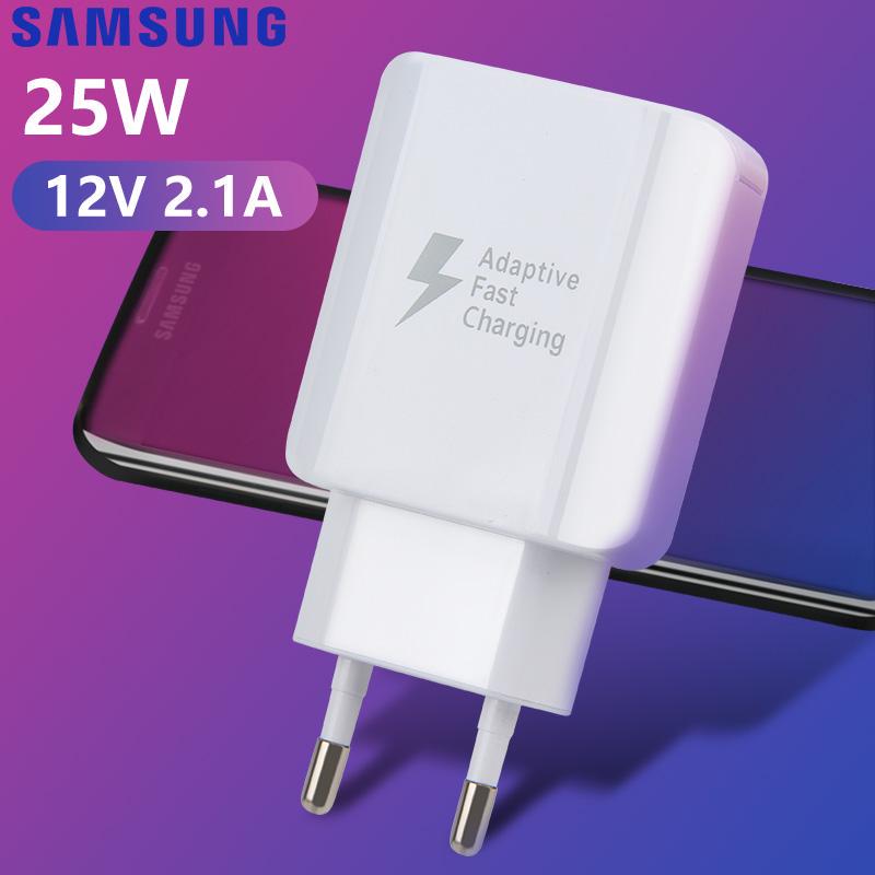 SAMSUNG Original 25W Fast Charger For Samsung Galaxy Galaxy S10 S9 S8