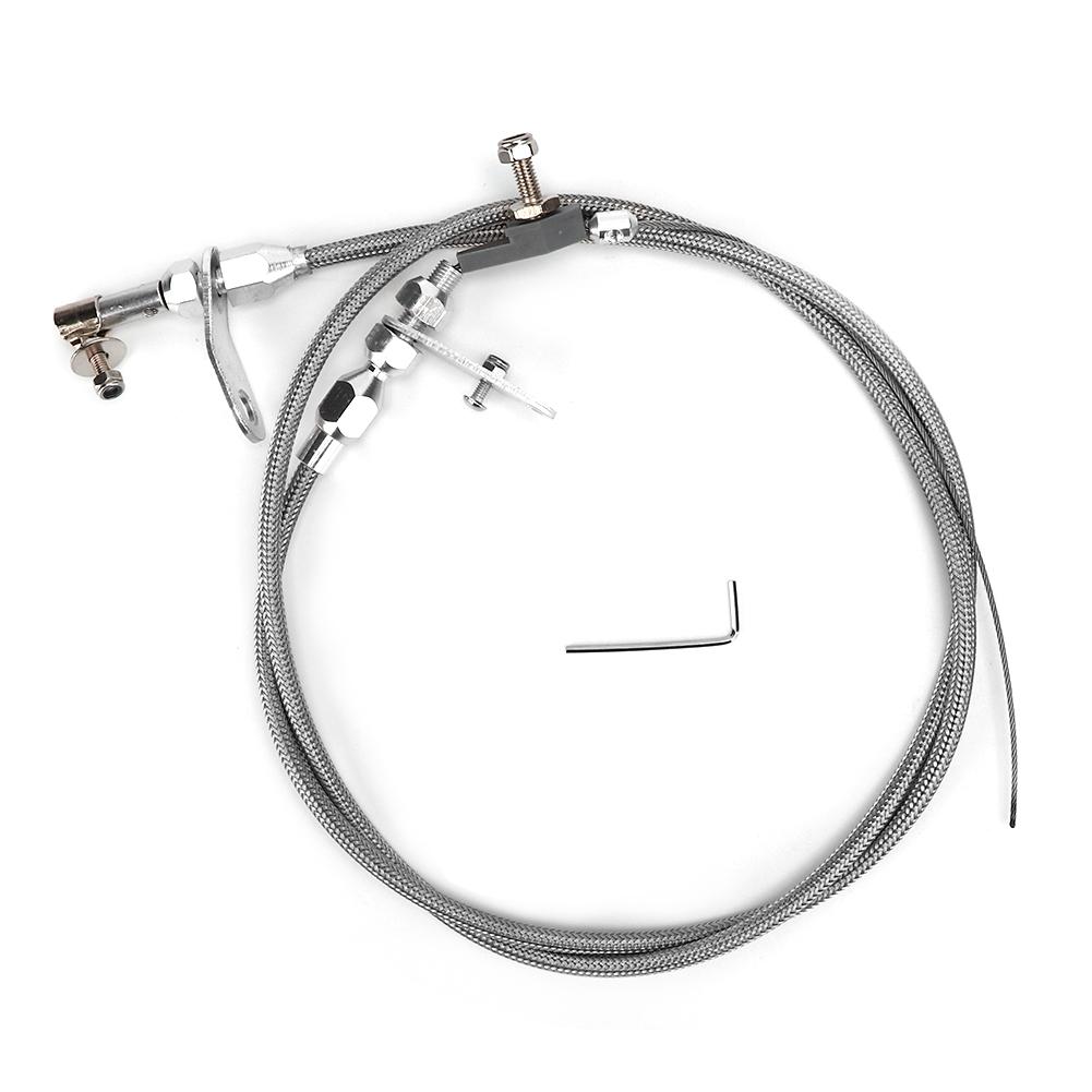 Buy Transmission Stainless Braided Gearbox Insertion Cable Kit Fit for