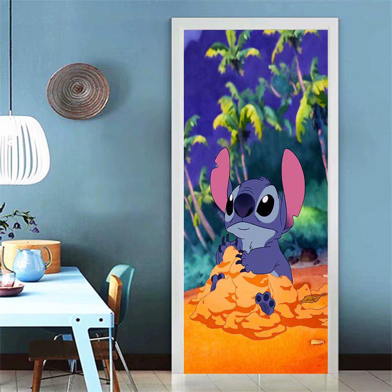 Buy ZOOYA Canvas Poster No Frame Painting Stich & Cartoon Art Wall Hanging Decor Office Room