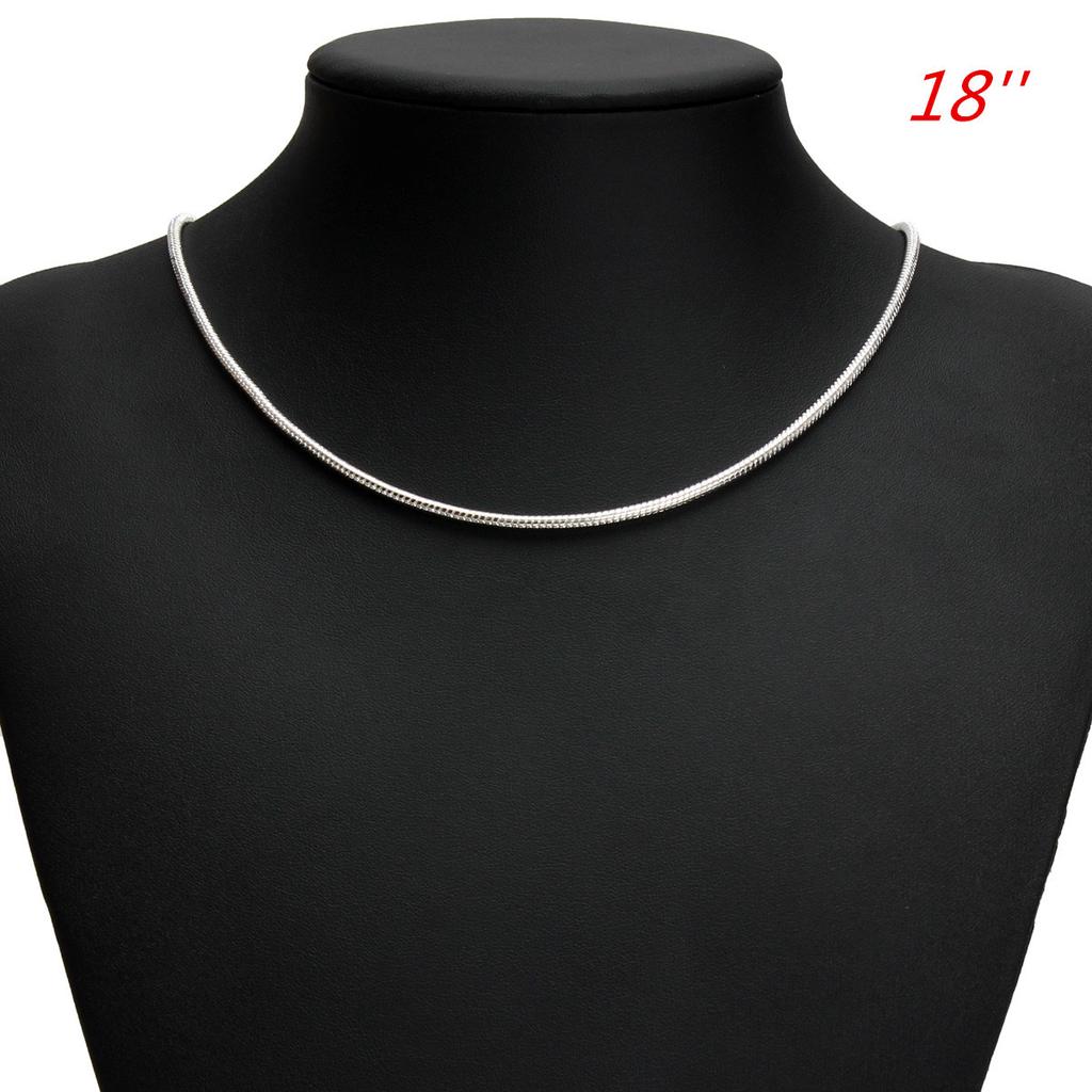 Buy 1624inch 3mm Classic Snake Necklace Chain Jewelry Necklace for