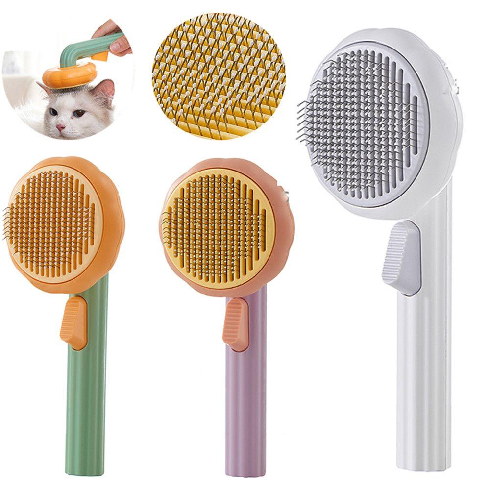 Buy Dog/Cat Supplies Remover Cleaning Slicker Pumpkin Grooming Comb Pet