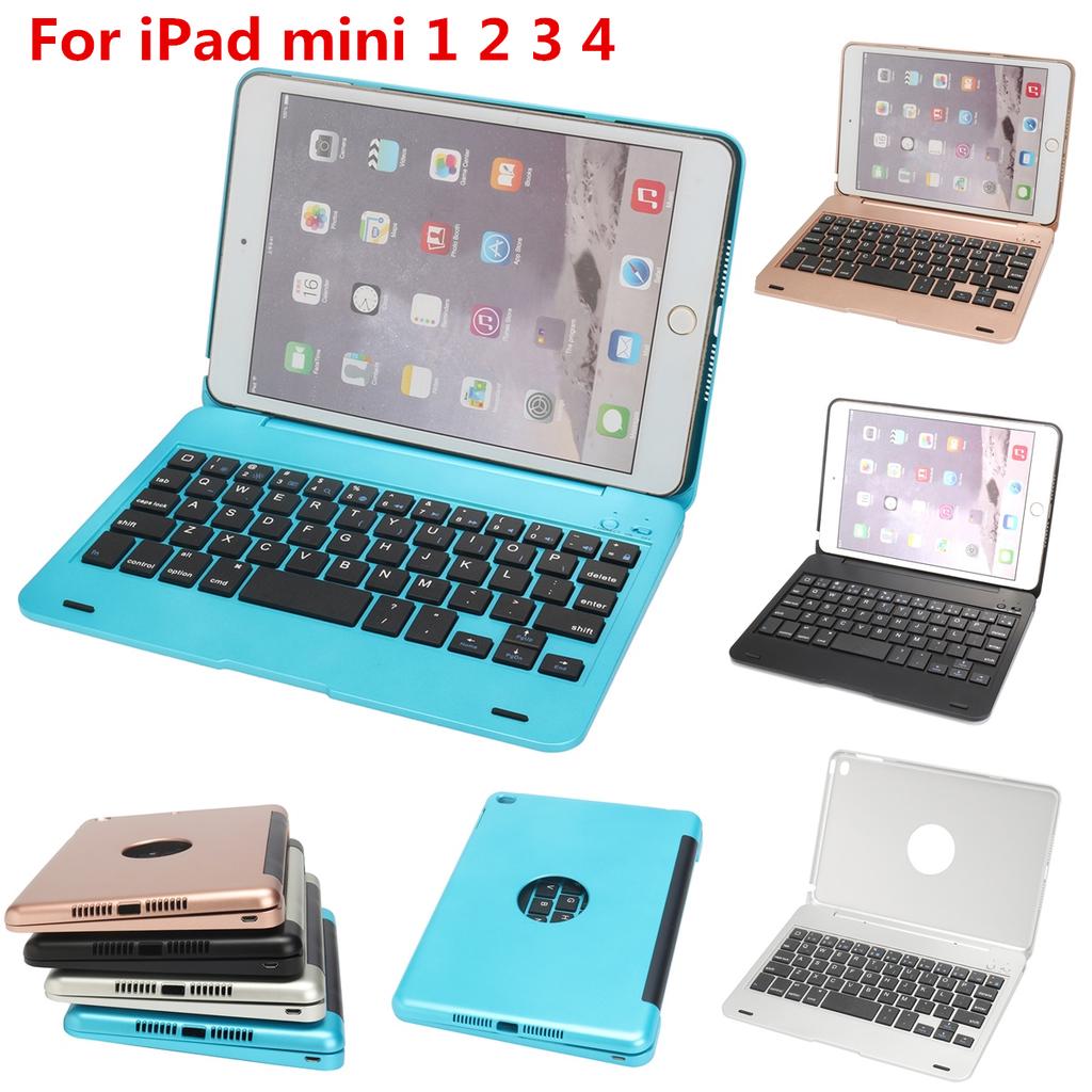 Buy 5V 500mA Foldable Wireless Bluetooth Keyboard Case Cover For iPad