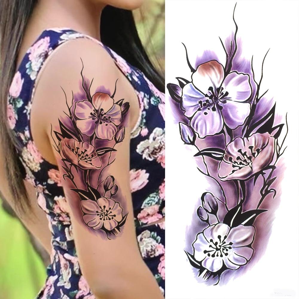 Watercolor Fiore Tatuaggi Temporanei Per Donna Ragazza Ciliegia Dahlia Narciso Rosa Tatuaggio Adesivo Falso Body Art 3D Tatto Mezza Manica Acquista In Modo Economico — Spedizione Gratuita, Recensioni Reali Con Foto — Joom 1000_x_1000_jpg