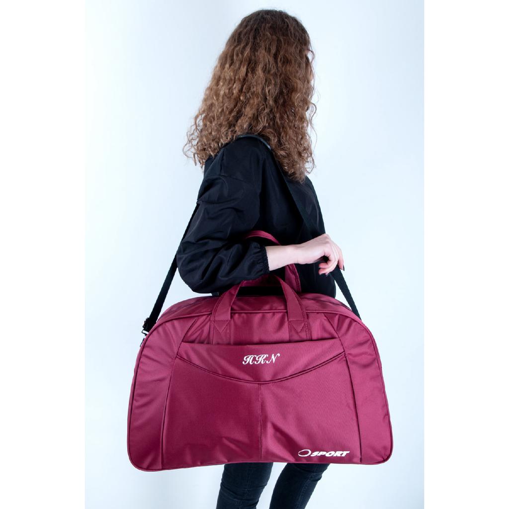 Satın alın Bag Suitcase Luggage Gk43 Unisex Travel & Sports Hand Suitcase Bordeaux Joom