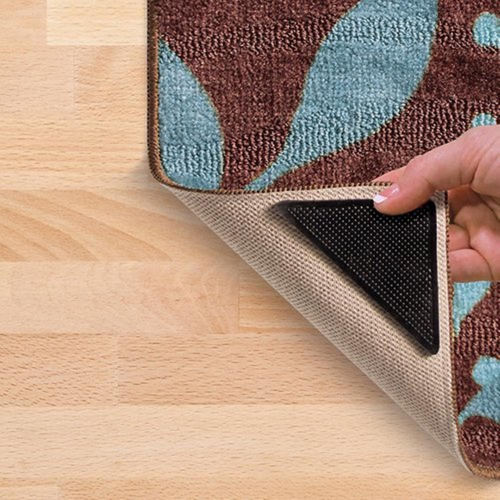 Buy AntiSlip Rug Carpet Mat Grippers NonSlip Washable Rubber Corners