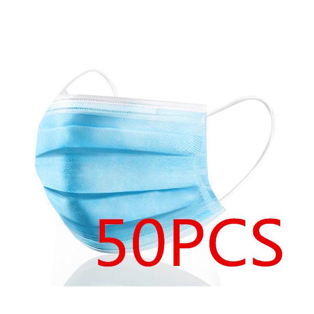 Buy Disposable Mask 3Layer Nonwoven Elastic Mouth Mask Soft