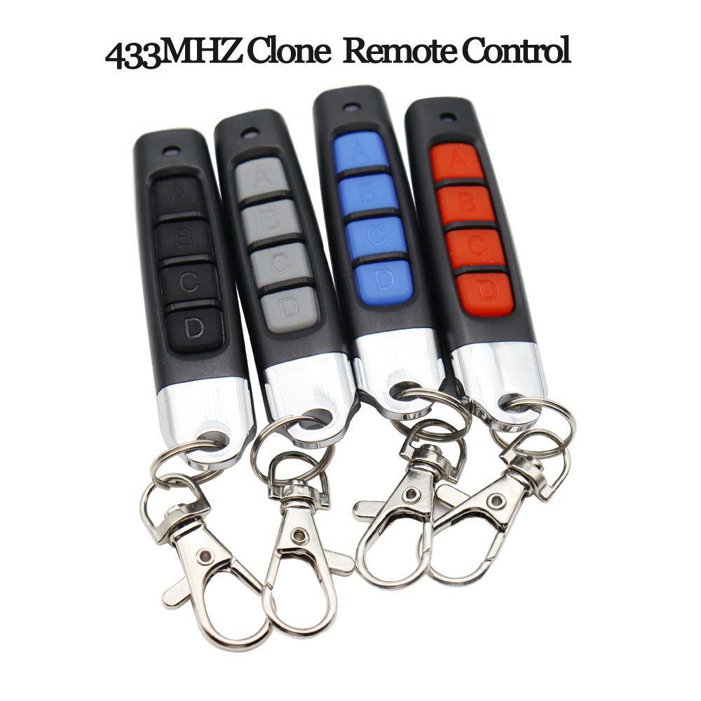 Buy 433MHz Door Remote Control Universal 4 Keys Garage Remote Control