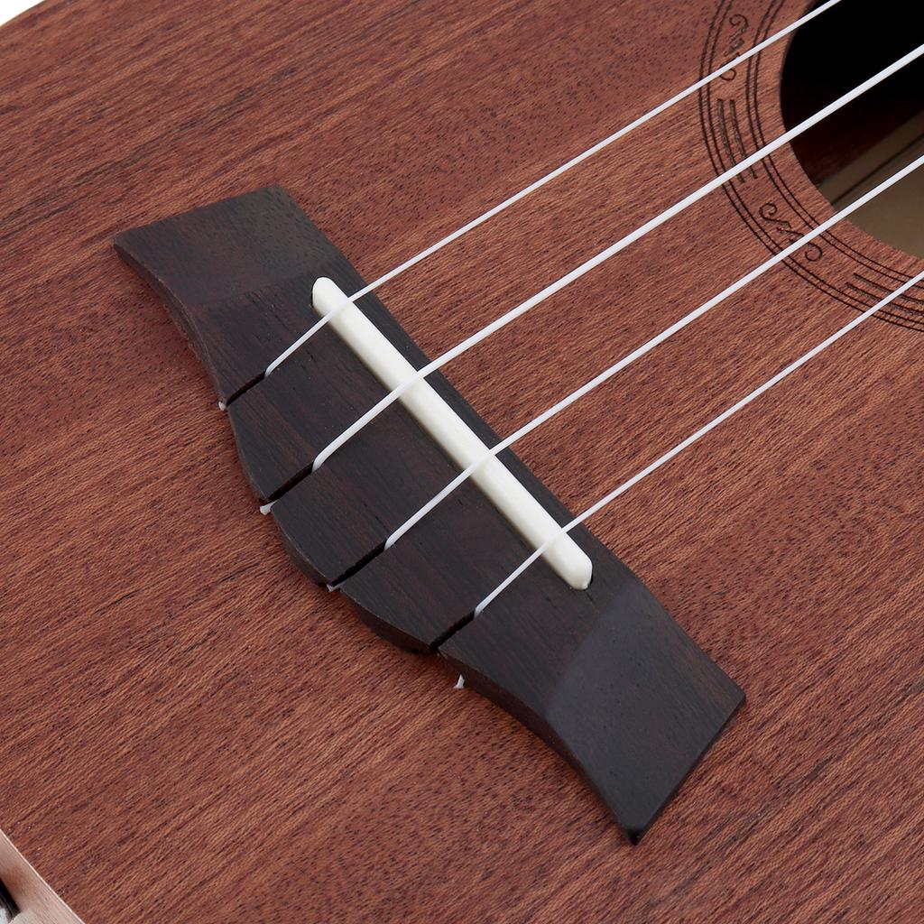 Acheter 21 pouces Soprano Ukulélé Uke Sapele 15 Fret Quatre Cordes
