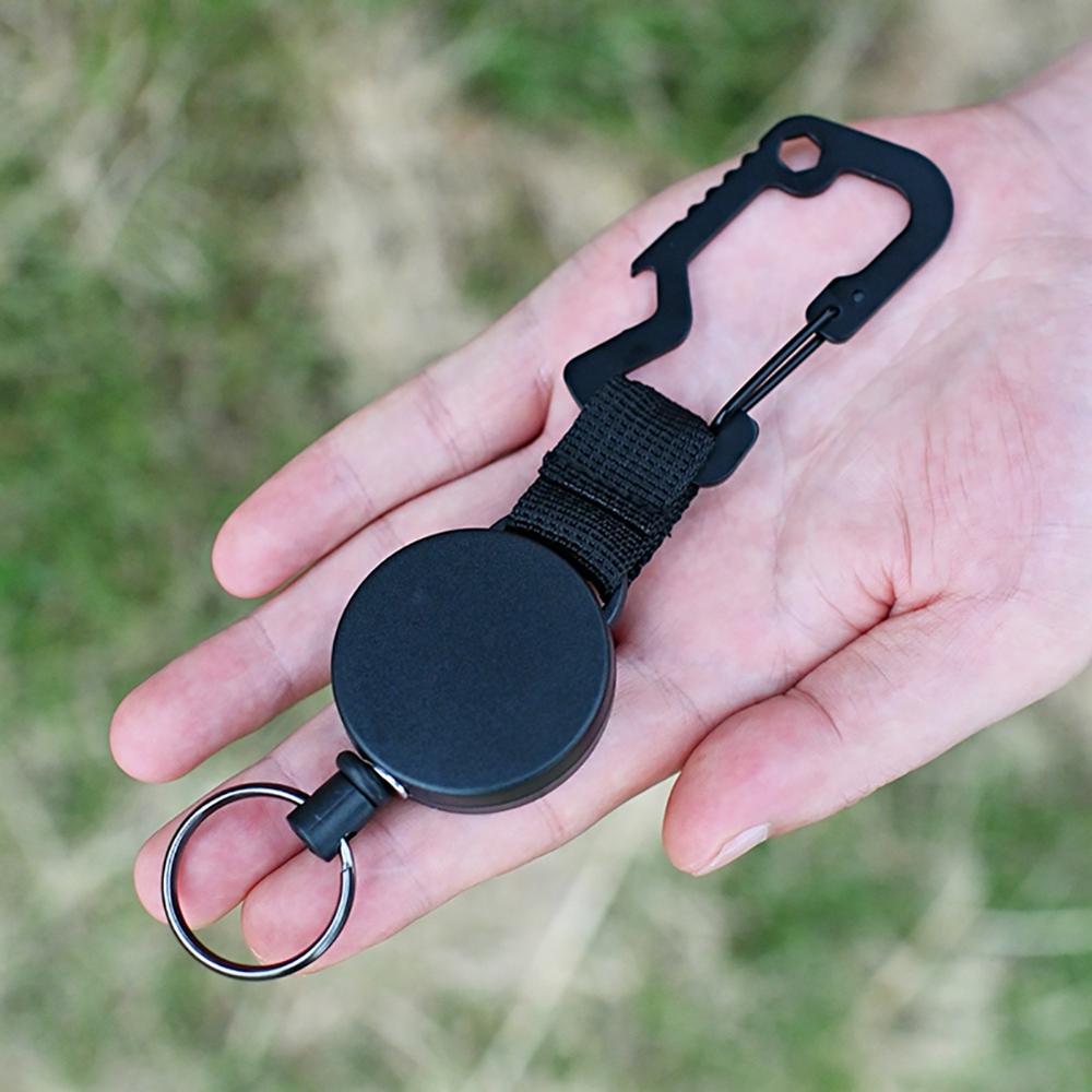 Buy 1Pc Retractable Pull Key Ring Chain Belt Clip at affordable prices