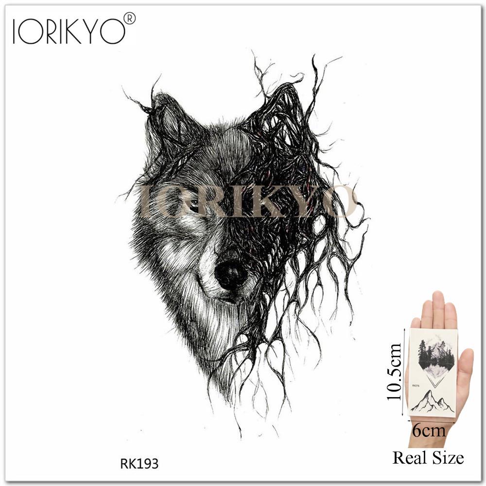 Compre 1Pc Flash Sexy Temporary Women Tattoo Fox Sticker Men Black Wolf Forest Hill Bear Barato — Frete Grátis, Avaliações Reais Com Fotos — Joom 1000_x_1000_jpg