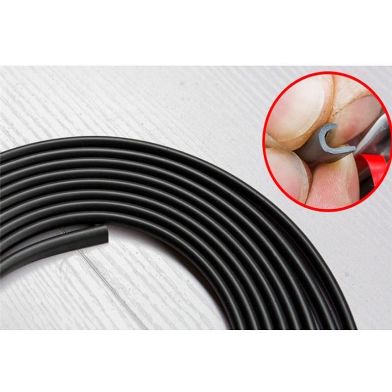 Buy 5M Car Door Edge Trim Molding Rubber Seal Strip Scratch Protector