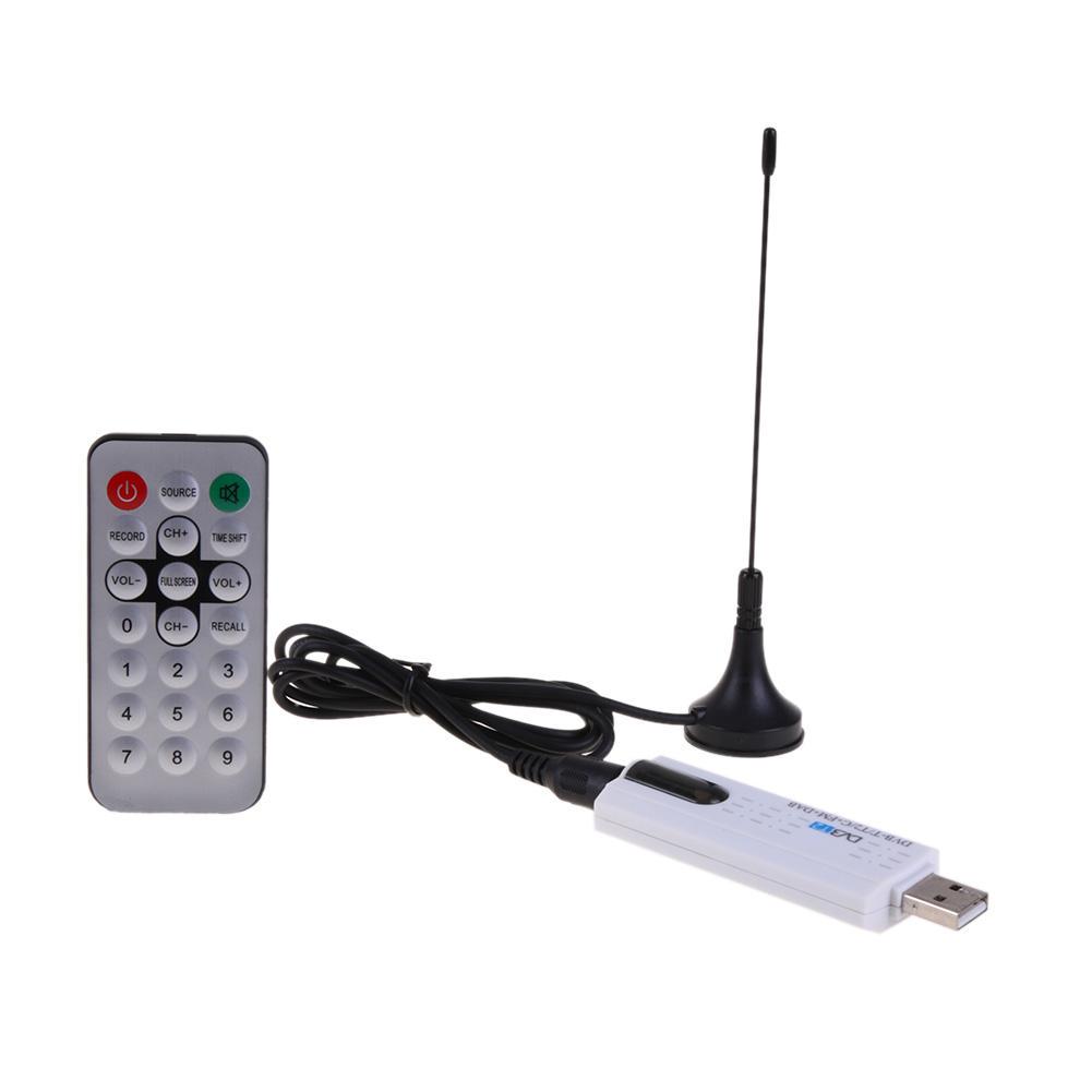 Buy Digital Satellite DVB T2 Usb Tv Stick Tuner with Antenna Remote TV