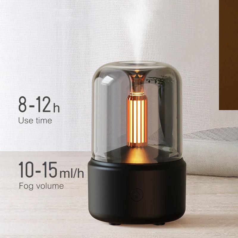 Buy Candlelight Aroma Diffuser Portable 120Ml Air Humidfie Ultrasonic