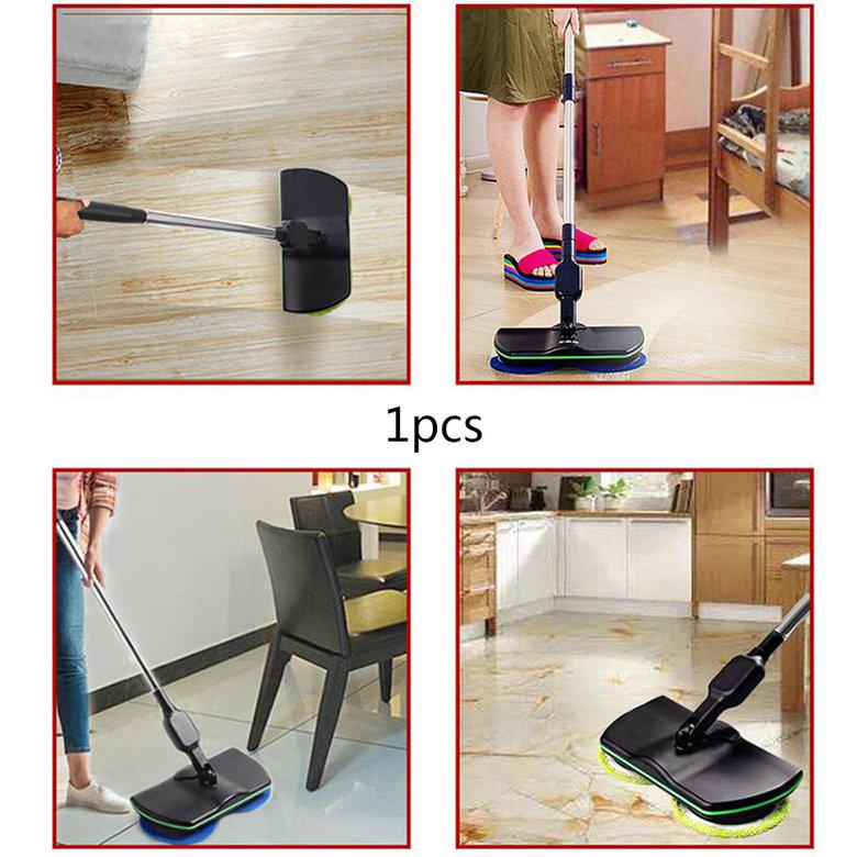Buy Wireless Electric Sweeper Automatic Mop Machine Cleaning Pad Clean Tool ILS at affordable